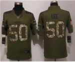 nike dallas cowboys #50 sean lee army green salute to service li
