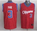nba los angeles clippers #3 paul red leopard print [2014 new]
