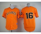 mlb san francisco giants #16 orange jerseys