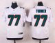 nike miami dolphins #77 turner white elite jerseys