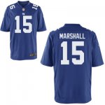 Youth NFL New York Giants #15 Brandon Marshall Nike Blue Game jerseys