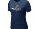 Women Houston Texans Deep Blue T-Shirt