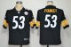 nike nfl pittsburgh steelers #53 pouncey black jerseys [game]