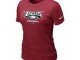 Women Philadelphia Eagles Red T-Shirt