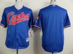mlb chicago cubs blank blue 1994 m&n jerseys