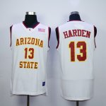 ncaa arizona state #13 james harden white vintage jerseys