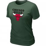 women nba chicago bulls big & tall primary logo D.Green T-shirt