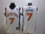 NBA jerseys New York Knicks #7 Carmelo Anthony white (2012 latin