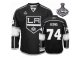 nhl los angeles kings #74 king black and white [2012 stanley cup