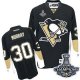 Men Pittsburgh Penguins #30 Matt Murray Black Home 2017 Stanley Cup Finals Champions Stitched NHL Jersey