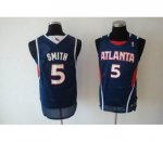 Basketball Jerseys atlanta hawks #5 smith blue(fans edition)