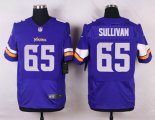 nike minnesota vikings #65 sullivan purple elite jerseys