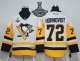 Men Pittsburgh Penguins #72 Patric Hornqvist White New Away 2017 Stanley Cup Finals Champions Stitched NHL Jersey