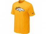 Denver Broncos sideline legend authentic logo dri-fit T-shirt ye