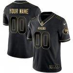 San Francisco 49ers New Black Golden Edition Vapor Untouchable Limited Jerseys