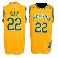Basketball Jerseys memphis grizzlies #22 Rudy Gay Yellow