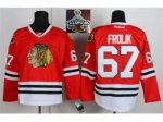 NHL Chicago Blackhawks #67 Frolik Red 2015 Stanley Cup Champions