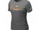 Women Danver Broncos Deep Grey T-Shirt
