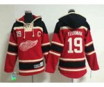 youth nhl jerseys detroit red wings #19 yzerman red[pullover hoo