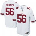 Men's San Francisco 49ers #56 Reuben Foster Nike White Game NFL Jerseys