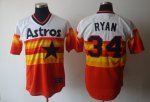Baseball Jerseys houston astros #34 ryan m&n white orange