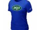 Women New York Jets Blue T-Shirts