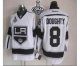 nhl los angeles kings #8 doughty white-black [2014 stanley cup]