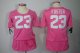 nike women nfl houston texans #23 foster pink [breast cancer awa