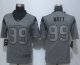 men nike houston texans #99 J.J. watt gray limited gridiron gray nfl jerseys