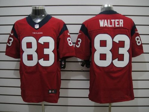 nike nfl houston texans #83 walter elite red jerseys