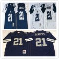 Football Men's Dallas Cowboys #21 SANDERS Mitchell & Ness Retired Player Throwback Jersey