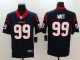 Men's NFL Houston Texans #99 J.J. Watt Nike Blue Vapor Untouchable Limited Jerseys