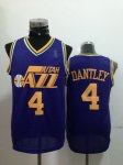 nba utah jazz #4 dantley purple jerseys