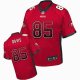 nike nfl san francisco 49ers #85 davis red [elite drift fashion]