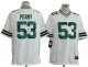 nike nfl green bay packers #53 perry white jerseys [game]