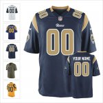 Custom Los Angeles Rams Tame Any Player Name and Number Cheap Jerseys
