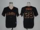Baseball Jerseys san francisco giants #28 posey black(2011 cool