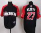 Astros #27 Jose Altuve Black 2015 All-Star American League Stitc