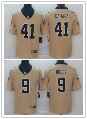 Football New Orleans Saints Stitched 2019 Gray Inverted Vapor Untouchable Limited Jersey