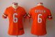 nike women nfl chicago bears #6 cutler orange jerseys [nike limi