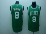 Basketball Jerseys boston celtics #9 rondn green(white number)fa