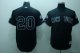 Baseball Jerseys new york yankees #20 posada black (2009 logo)