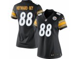 Women Nike Pittsburgh Steelers #88 Darrius Heyward-Bey Black jer