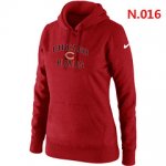 Chicago Bears Women Nike Heart & Soul Pullover Hoodie Red
