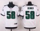 nike philadelphia eagles #50 hicks elite white jerseys