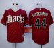 mlb arizona diamondbacks #44 paul goldschmidt red cool base jerseys
