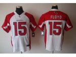 nike nfl arizona cardinals #15 floyd elite white jerseys