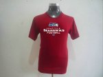 Seattle Seahawks big & tall critical victory T-shirt red