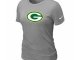 Women Green Bay Packers L.Grey T-Shirts