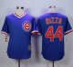 mlb chicago cubs #44 anthony rizzo blue cooperstown stitched jerseys